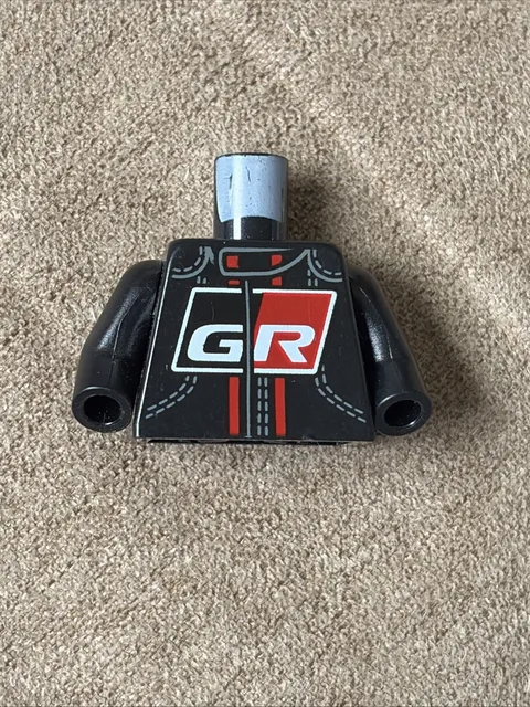 LEGO Speed Champions Toyota GR Supra Driver Minifigure sc087 Torso