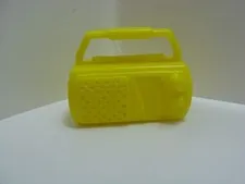 Barbie doll yellow radio
