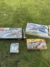 LEGO Lot Star Wars Tie Striker Avengers Batman See Photo Read