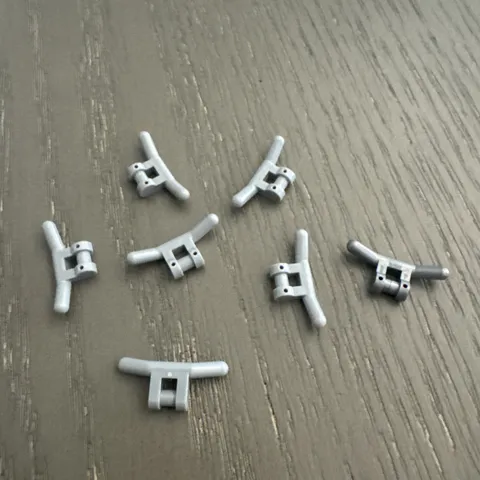 LEGO Handlebars (30031) 7 Pieces Gray Silver