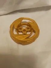 LEGO 41179 Pearl Gold Wheel Cover 3 Mag Spoke w/ 4 Pin Holes