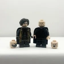 LEGO Star Wars Light Custom LC Dune Paul And Feyd Pad Minifigure Duo RARE