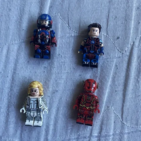 LEGO DC CW Custom Minifigures lot of 4