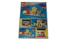 Lego® TRAIN Railway 4554 Instructions Yellow Large Station