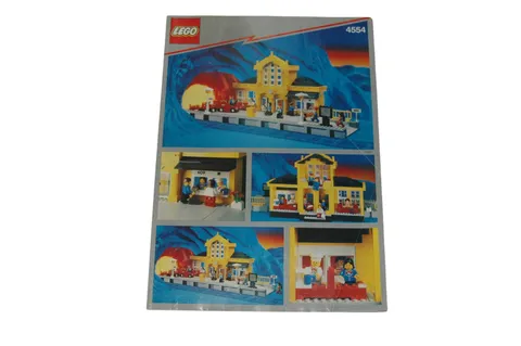 Lego® TRAIN Railway 4554 Instructions Yellow Large Station
