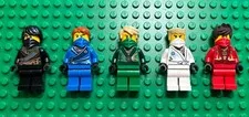 Lego Ninjago Lot of 5 TECHNO ROBE Rebooted minifigs KAI, Jay, LLOYD, Cole, ZANE