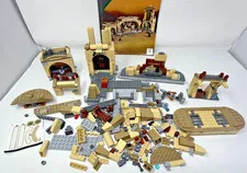 LEGO STAR WARS BOBA FETT'S INCOMPLETE THRONE ROOM ONLY-75326 MANUAL NO MINIFIGS