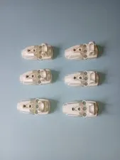 6 Bionicle Lego White 90661 Star Wars Hero Factory Foot 6 Pieces WYSIWYG IRL