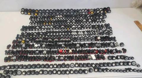 Lego Huge Lot Matched Wheels Tires Axles Car Truck Small & Medium Size Wholesale