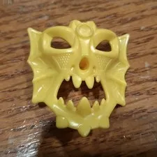 Lego HERO Factory Brain Attack Aquagon Yellow Plastic Mask