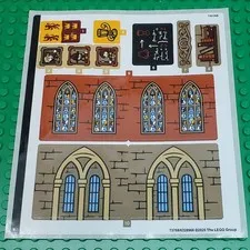 LEGO Sticker Sheet for Set 76382 Hogwarts Moment: Transfiguration Class New