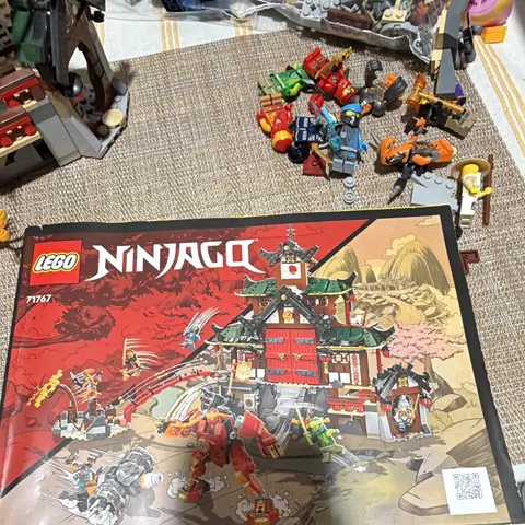 LEGO NINJAGO 71767 Ninja Dojo Temple 1394pc Kai Cole Lloyd Master Wu