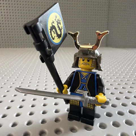 Ninja Minifigure - LEGO Shogun Castle Weapons 4805 6083 6013 cas056 (1998)