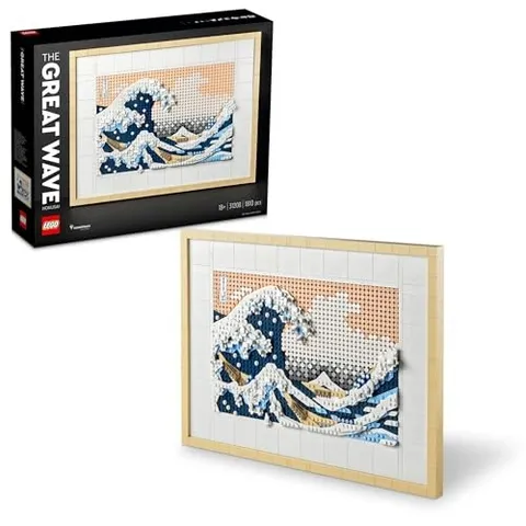LEGO Art Hokusai The Great Wave 31208 Wall Decor Age 13+ Collectors Item Y863982