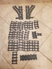 Genuine LEGO Train Track Rail Lot - SwitchOvers, Straight, Curve, and more!