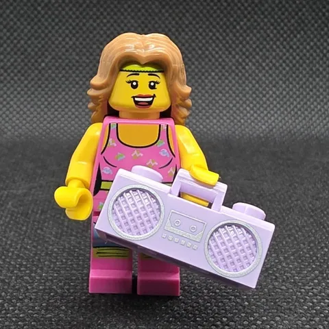 LEGO Fitness Instructor minifigure