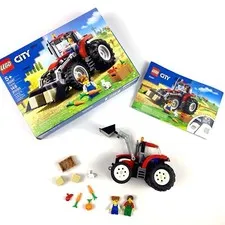 Lego City 60287 Tractor Complete w/ Open Box & Manual Bunny Red Farm  SEE
