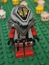 LEGO UFO - UFO Alien Red - Minifig / Mini Figure