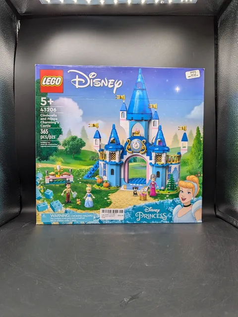 Lego Disney 43206 Cinderella And Prince Charming's Castle 2022