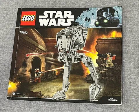 LEGO Star Wars 75153 AT-ST Walker 449 pcs Incomplete Set w/ Manual