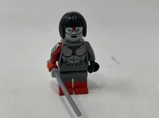 Katana & Zod LEGO mini figure #sh283 76055 killer Croc Sewer Smash