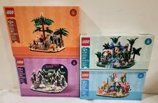 LEGO Wonders of the Natural World (x4) 40782 40783 40784 40785 New Sealed