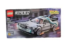 LEGO Speed Champions Time Machine from Back to The Future Building Toy 77256