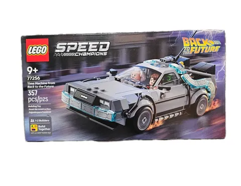 LEGO Speed Champions Time Machine from Back to The Future Building Toy 77256