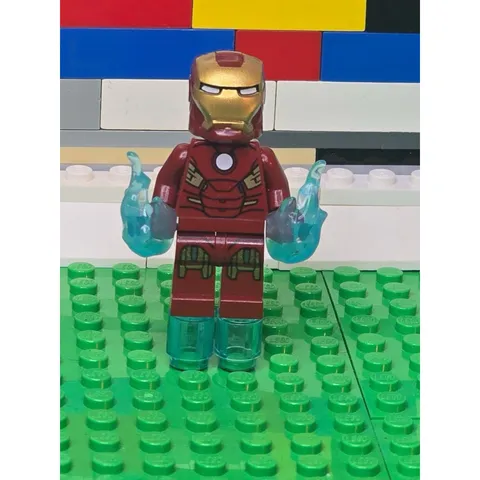 LEGO Iron Man - Mark 7 Armor Minifigure - Sh0036