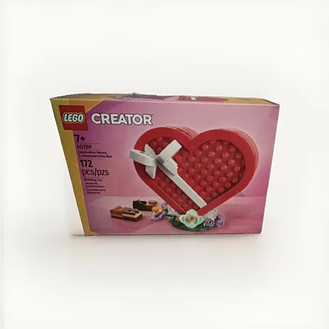 LEGO Creator Valentine Heart Box 40759 Limited Edition Set  **DAMAGED BOX**