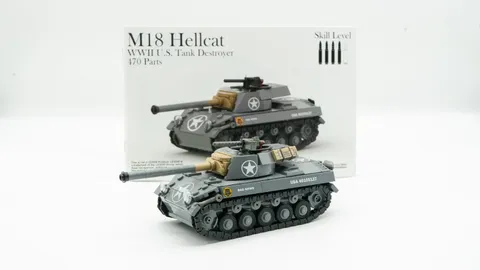 PanzerBrickLabs "Hellcat" Tank Destroyer Lego Kit