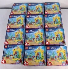 Lot of 12 LEGO 43235 Disney Ariel's Music Stage 60pcs New Box Damage