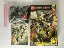 LEGO Exo Force Chameleon Hunter 8114 With Box and Instructions - 100% Complete