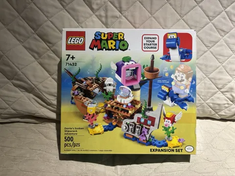 LEGO Super Mario: Dorrie's Sunken Shipwreck Adventure Expansion (71432 NOT COMPL