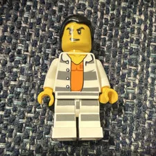 LEGO Minifigure City Police Jail Prisoner Criminal Crook cty0613 60128 60130