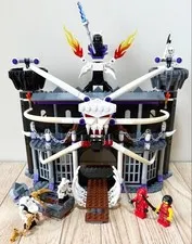 LEGO NINJAGO Garmadon's Dark Fortress 2505 In 2011 Used Retired As Is