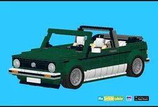 LEGO C3471 Green Convertible Car Vehicle Bulk Lot w/ Wheels + Instructions PDF