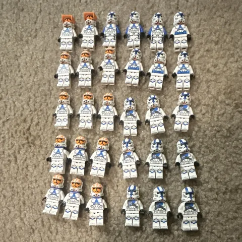 LEGO Star Wars Clone Trooper Minifigure Lot 501st 332nd Clones 