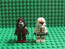 Lot of 2 LEGO Star Wars Minifigures Old Republic Trooper + Sith Trooper 75001 S9