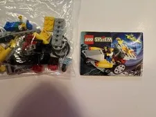 LEGO 6491 Rocket Racer 100% COMPLETE ORIGINAL FIGURE + INSTRUCTIONS
