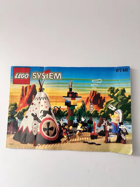 Lego Western 6746 Chief’s Teepee Instruction Manual