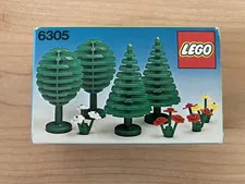 Vintage Lego 6305 Trees and Flowers New & Sealed MINT