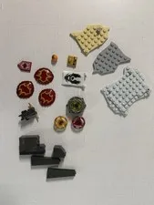 LEGO Parts & Accessories Lot Printed Pieces Spider Discs Tile Capes Plates