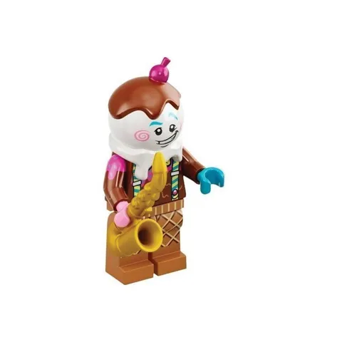 LEGO minifigure Ice Cream Saxophonist vid015 Vidiyo Bandmates Series 1