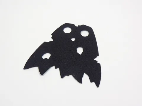 LEGO Black Cape w/ Holes & Tattered Edges Minifig S9