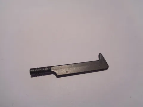 Lego Minifigure, Weapon Sword, Uruk-hai 10050 Pearl Dark Gray