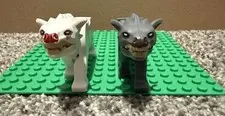 LEGO Lord Of The rings/Hobbit White And Gray Wargs Lotr