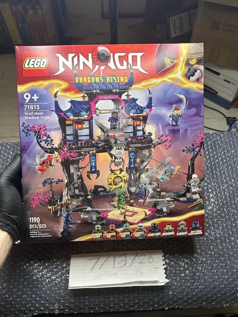 LEGO NINJAGO: Wolf Mask Shadow Dojo (71813) Factory Sealed!