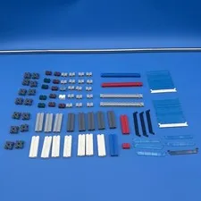 Lego City Garage 95 Piece Frame Roller Doors Groove Channel 1X2 1X2X5 1X14