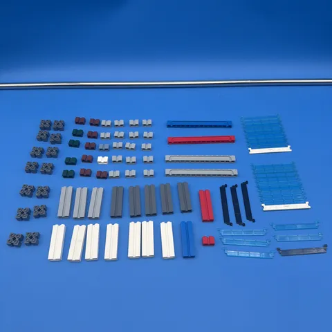 Lego City Garage 95 Piece Frame Roller Doors Groove Channel 1X2 1X2X5 1X14